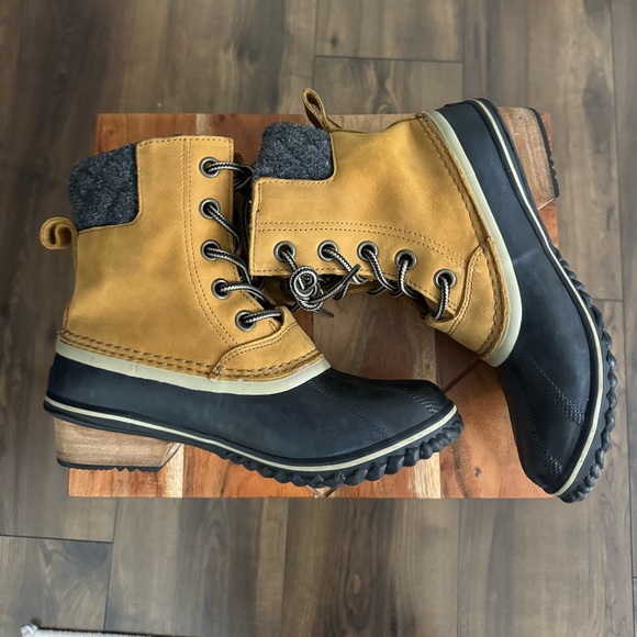 Sorel Slimpack II Lace Duck Boot Size 8.5 - Picture 6 of 8